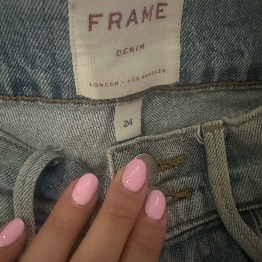 Light Blue Frame Denim (Revolve) - image 2